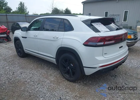 2025 Volkswagen Atlas Cross Sport 2.0T Sel R-Line Black z USA, uszkodzony, nr VIN 1V2AE2CA0SC220292